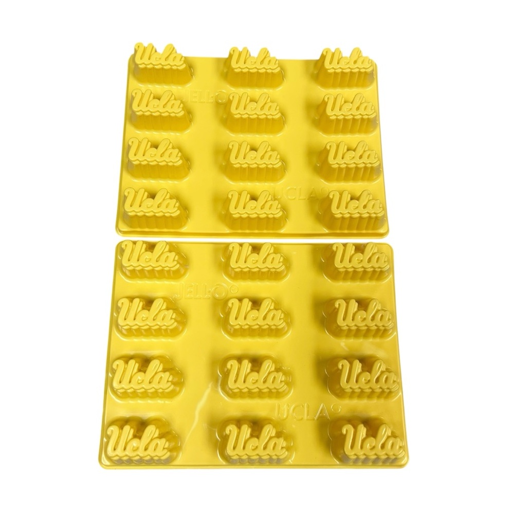UCLA Jello Molds Set of 2 Shots DIY Tray GRAD Frat Dorm Party Favors